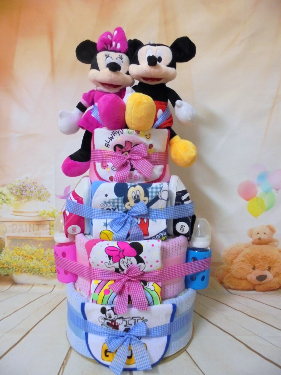 Diapercake-Minnie-Mickey-δίδυμα.jpg