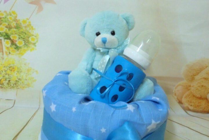 Little baby blue μωρότουρτα