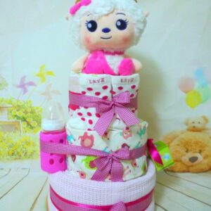 it's a girl 3όροφη μωρότουρτα