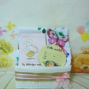 Baby gift box Happy girl