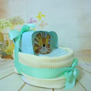 Lion diaper-crib καλαθούνα από πάνες