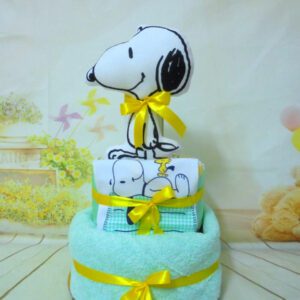 Little Snoopy 2όροφη μωρότουρτα