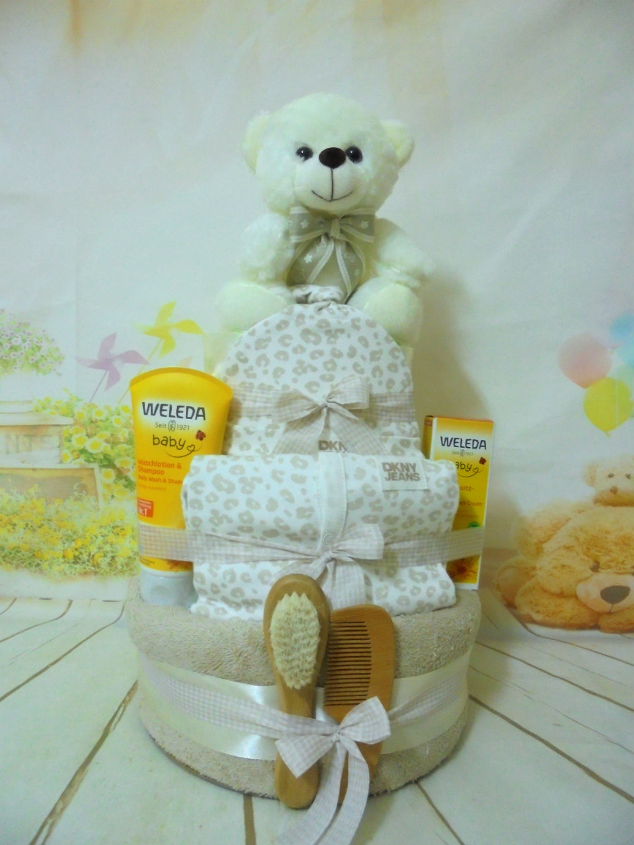 Happy baby VIP unisex 3όροφη μωρότουρτα