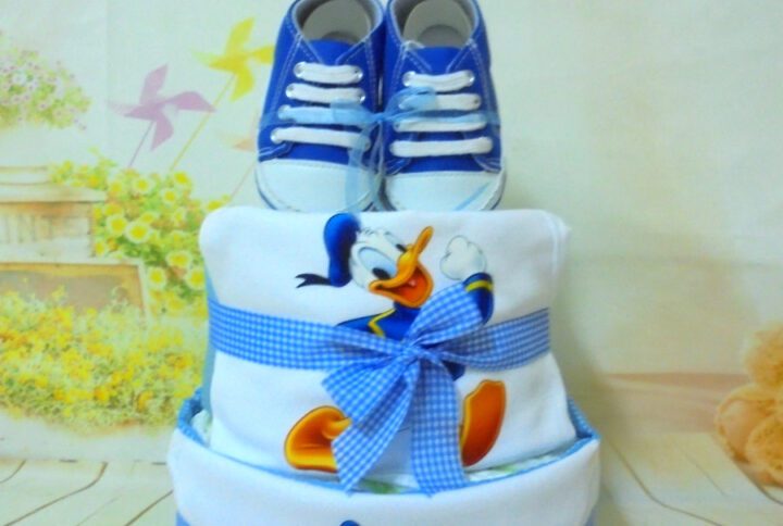 Little Donald 2όροφη μωρότουρτα