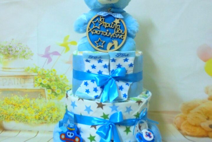 χριστουγεννιατικο μωρακι 3όροφη μωροτουρτα 25