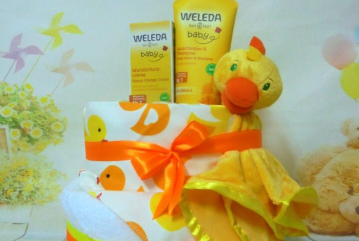 Baby duck Weleda 2όροφη μωρότουρτα