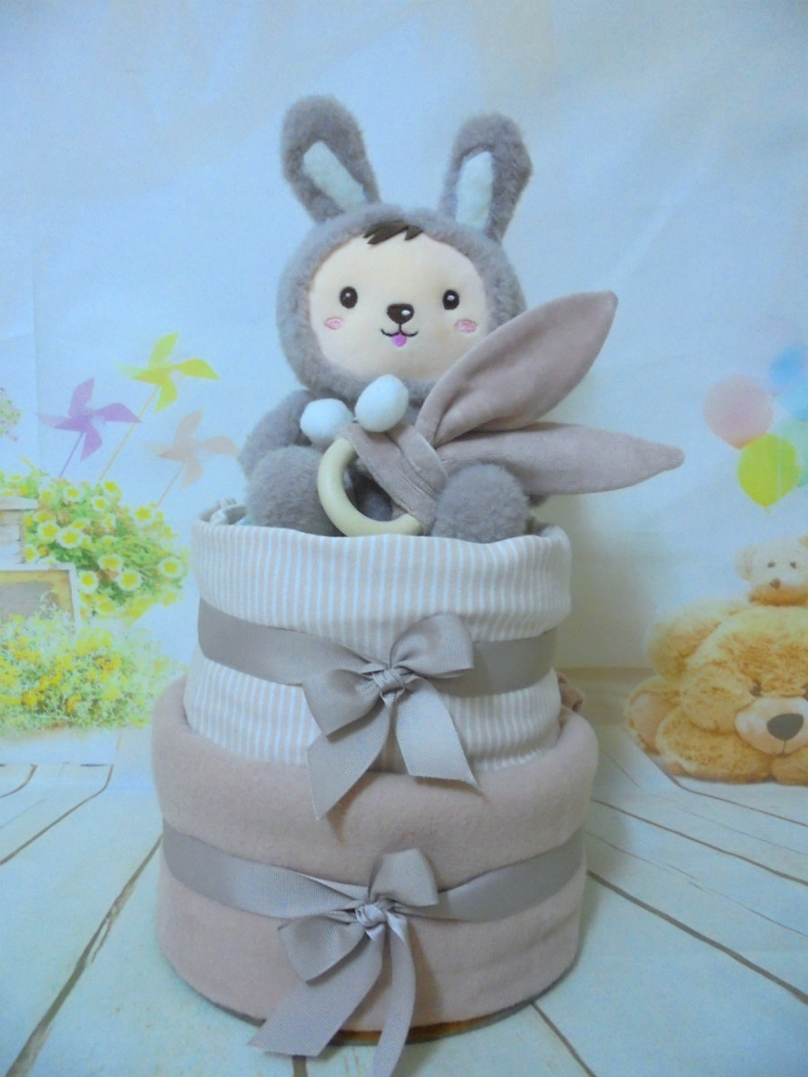 Baby Bunny 2όροφη μωρότουρτα