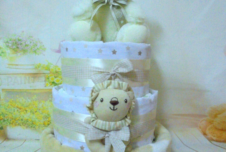 welcome little one 3όροφη μωρότουρτα ν