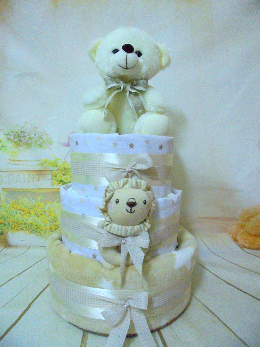 welcome little one 3όροφη μωρότουρτα ν